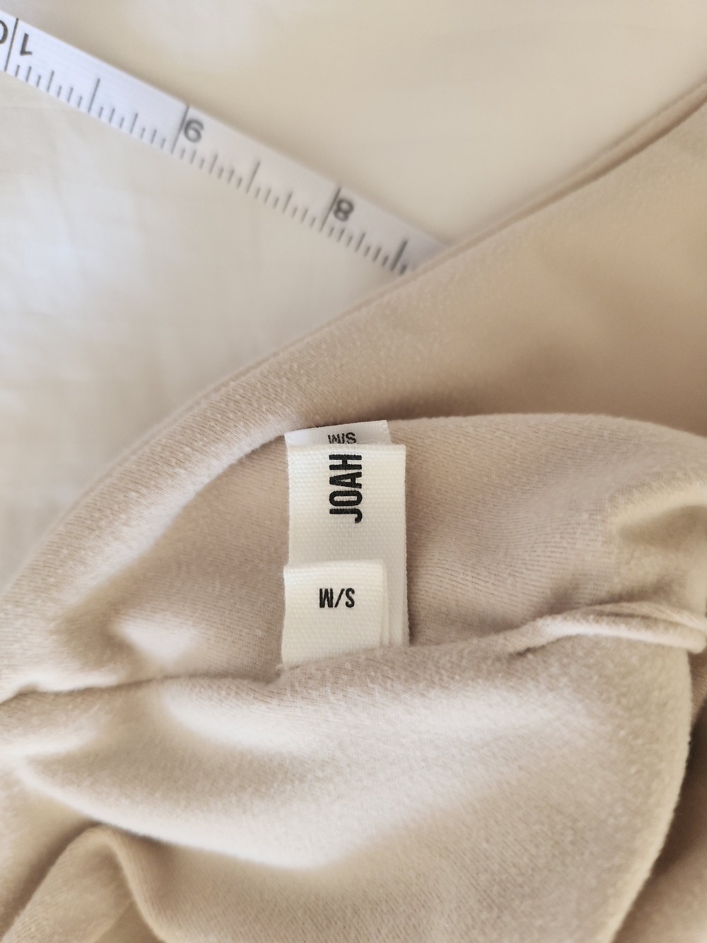 Joah Brown Cream Corset Crop Top - Picture 6 of 12